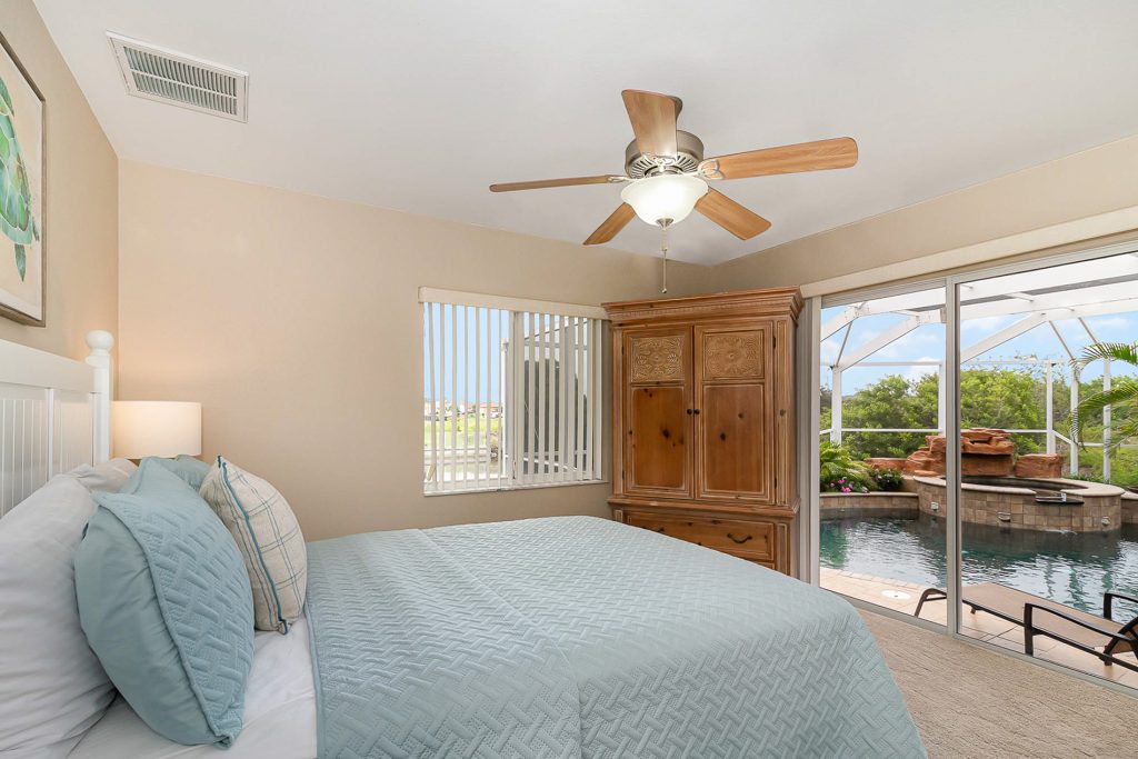 Cape Coral Paradise Palms 4 Bedroom Villa Bedroom 3