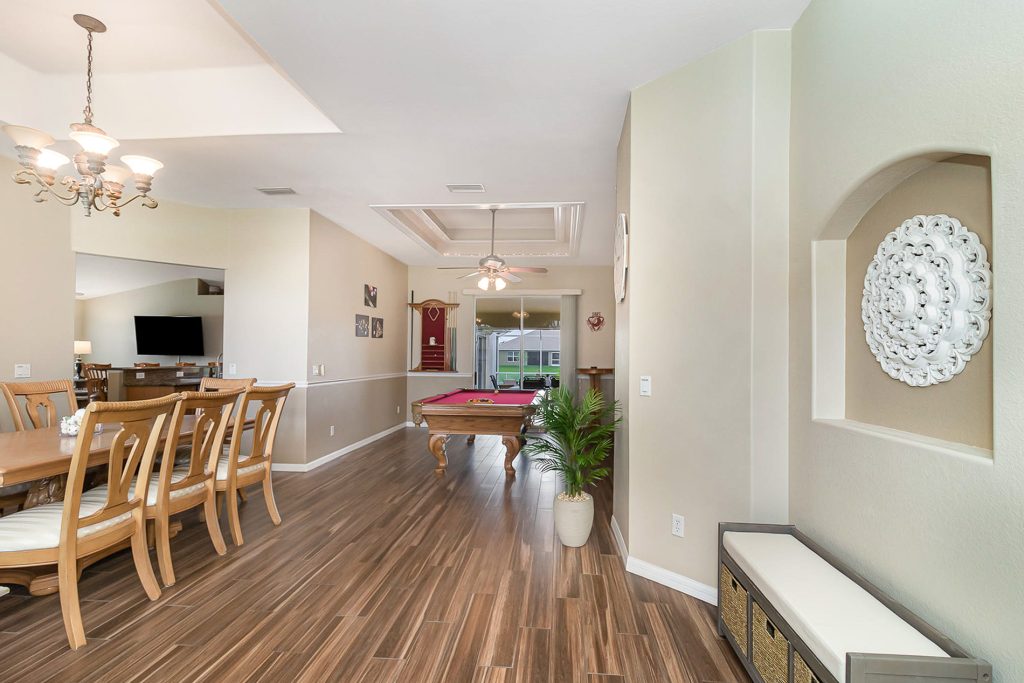 Cape Coral Paradise Palms 4 Bedroom Villa Dining 3