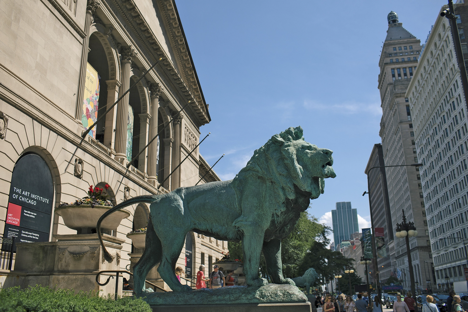 Chicago Art Institute Lion