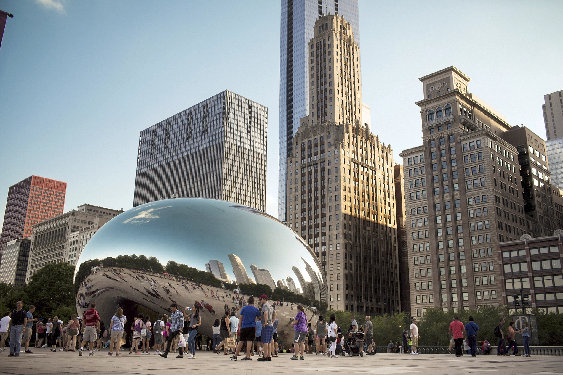 Chicago Cloud gate the bean