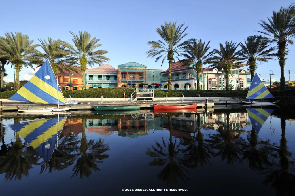 Disneys Caribbean Beach Resort Barefoot Bay Boat Yard