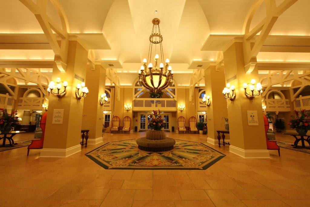 Disney's Yacht & Beach Club Lobby