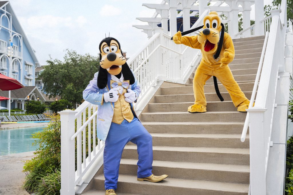 Disney's Yacht & Beach Club Pluto & Goofy