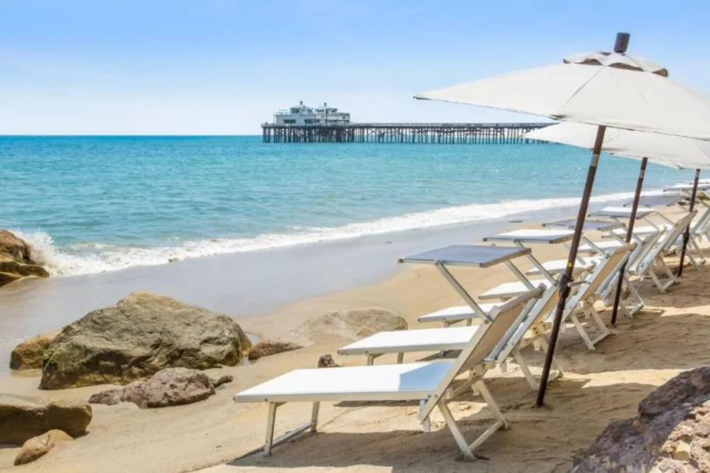 Malibu Beach Inn Pier