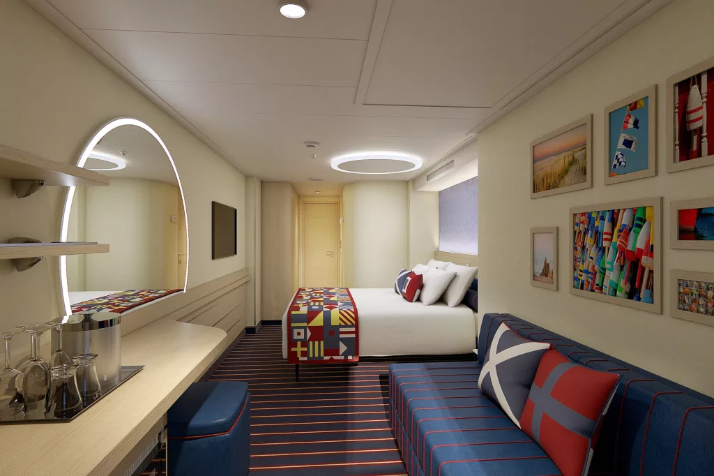 Mardi Gras Family Harbor Room Ocean View