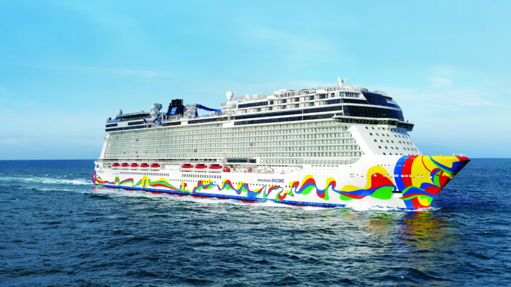 Norwegian Encore Aerial