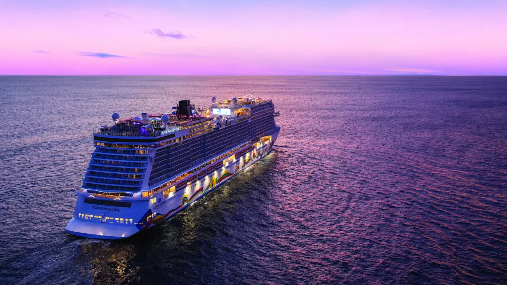 Norwegian Encore - Sunset