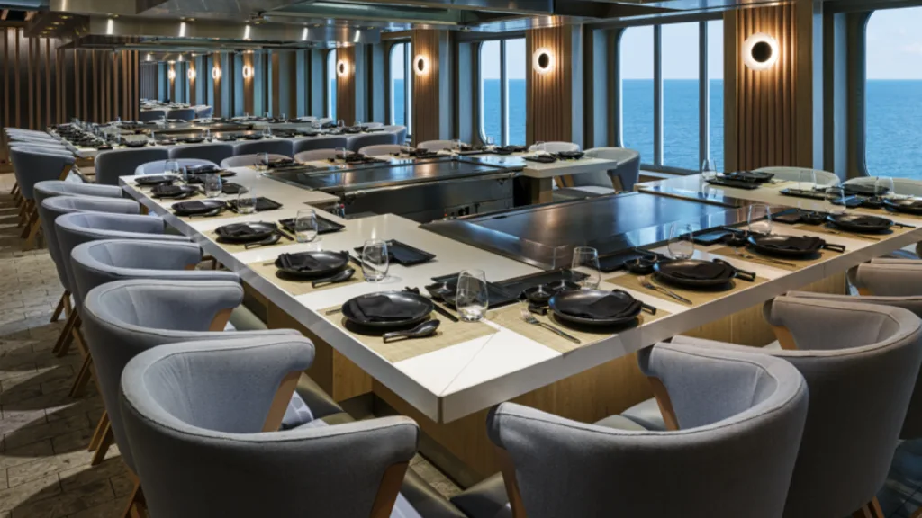 Norwegian Encore - Teppanyaki Restaurant