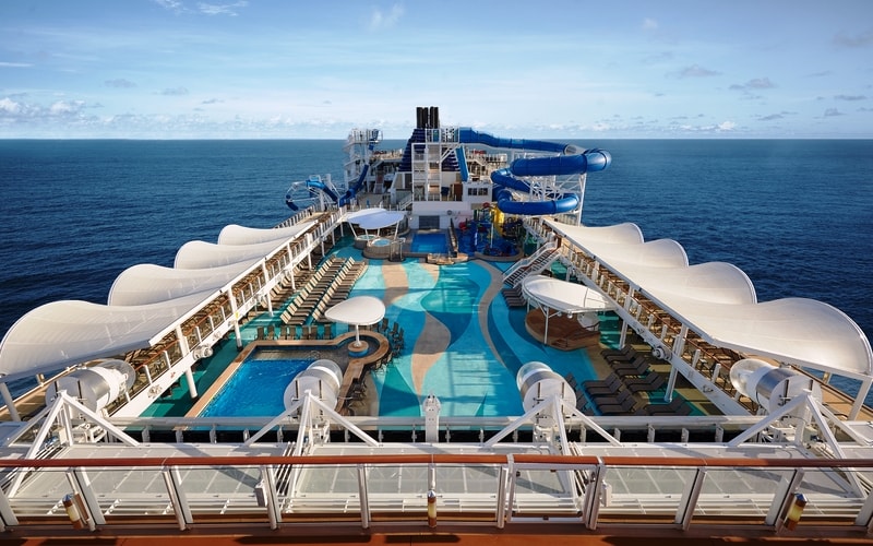 Top Deck on Norwegian Joy
