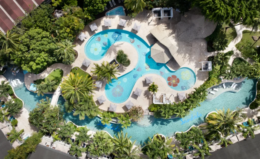 Sandals Halycon Beach - Birdseye Pool