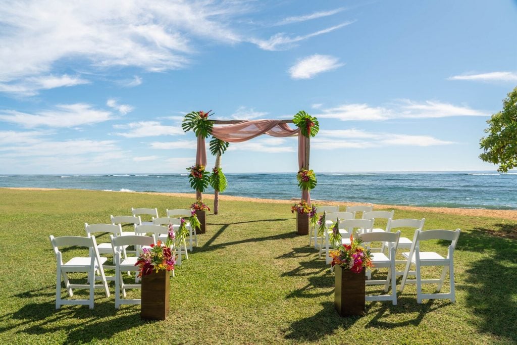 Sheraton Kauai Coconut Beach Resort Wedding