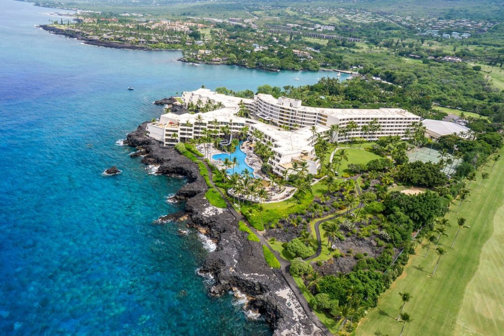 Sheraton Kona Resort & Spa at Keauhou Bay Exterior Aerial
