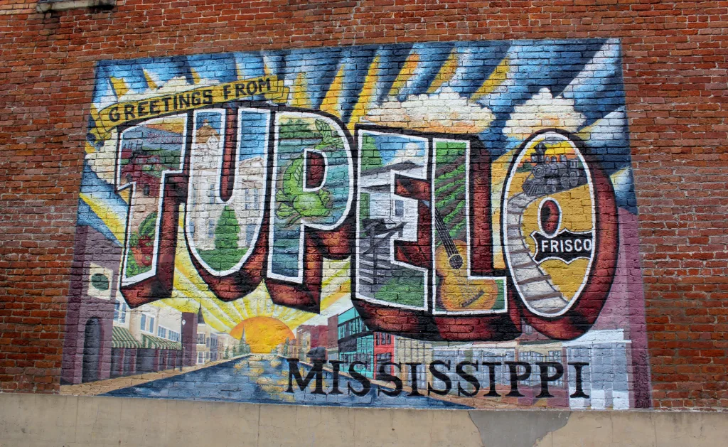 Tupelo Welcome Mural