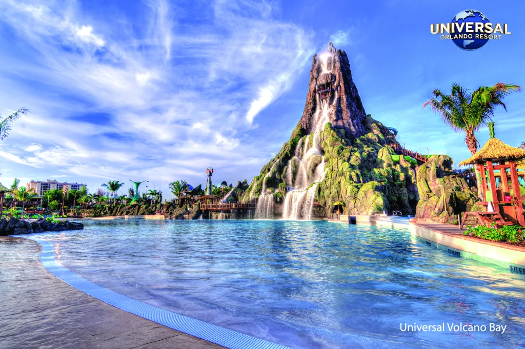Universal Volcano Bay Water Fall