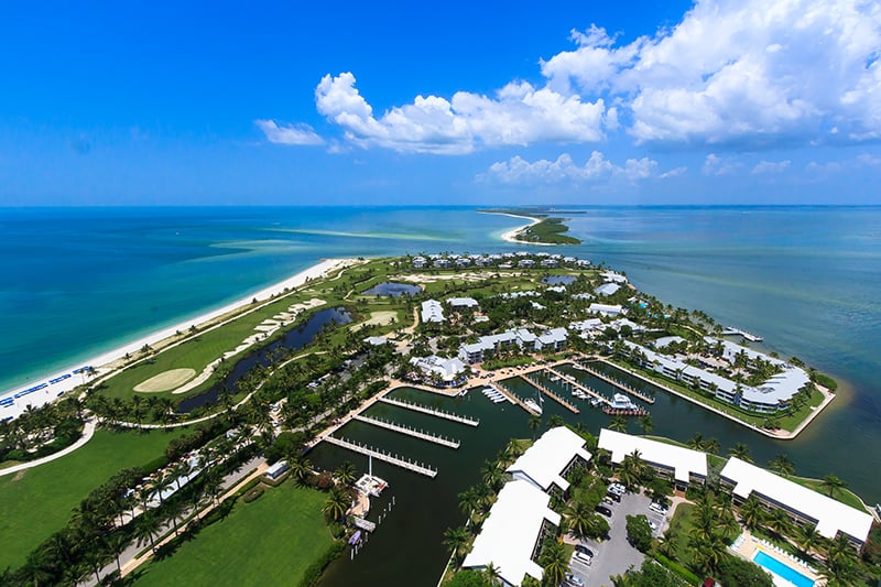 Fort Myers South_Seas_Island_Resort_-_Aerial_North_Pointe