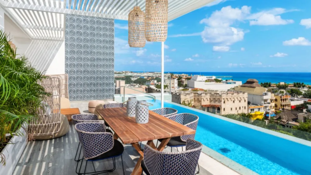 The Fives Downtown Hotel & Residences Presidential Balcony View