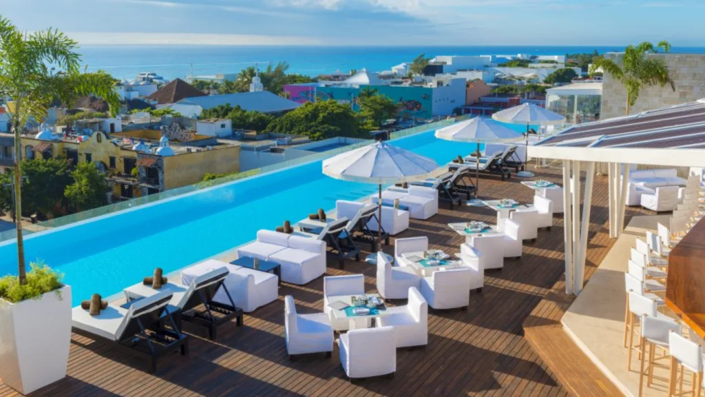 The Fives Downtown Hotel & Residences Rooftop Overview