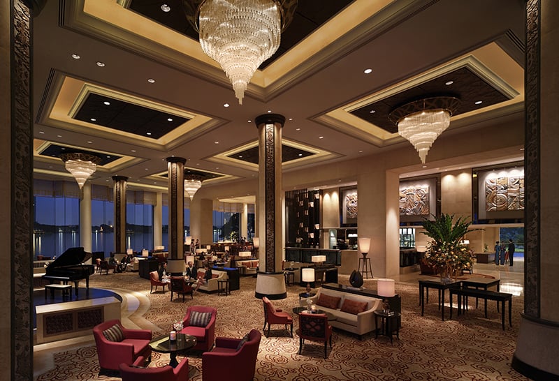 Shangri-La, Bangkok Hotel-lobby lounge