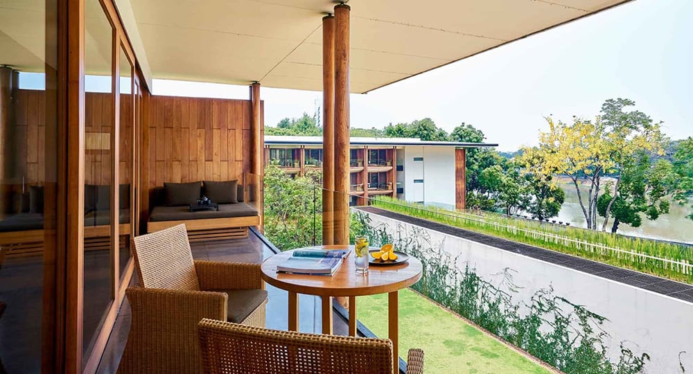 Anantara Chiang Mai Resort Kasara River View Balcony Suite