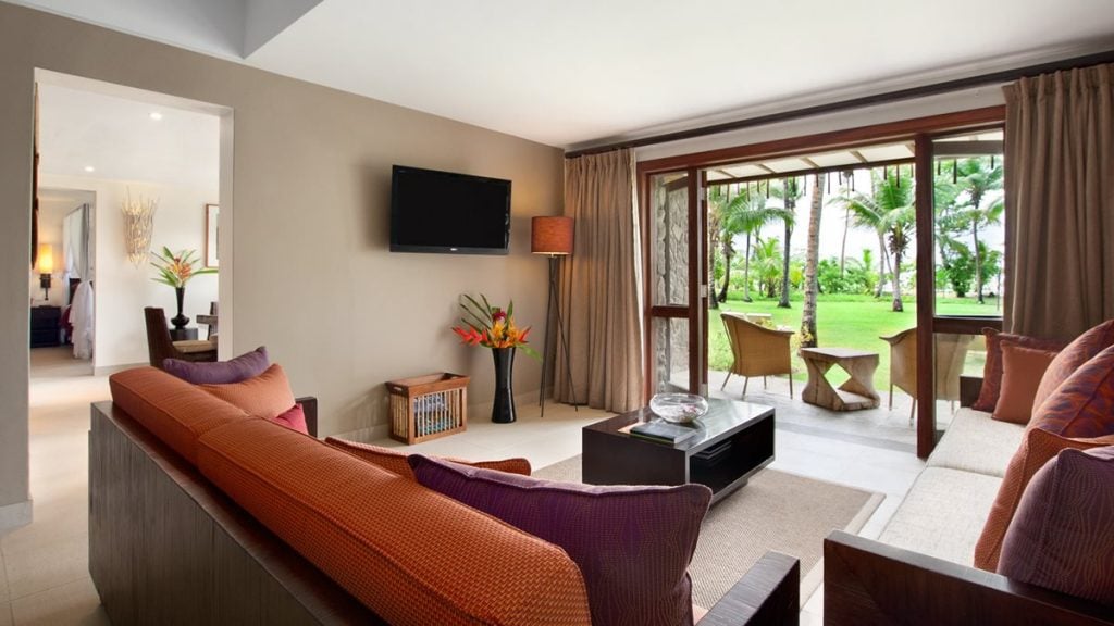 Kempinski Seychelles Resort Baie Lazare One BedroomBeachside Suite Living