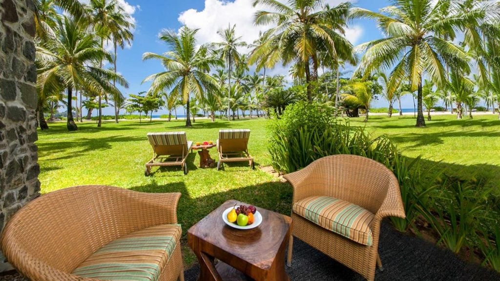 Kempinski Seychelles Resort Baie Lazare Sea View Garden Terrace