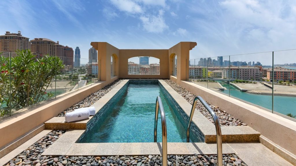 Marsa Malaz Kempinski The Peral Doha Qatar Presidential Suite Private Pool