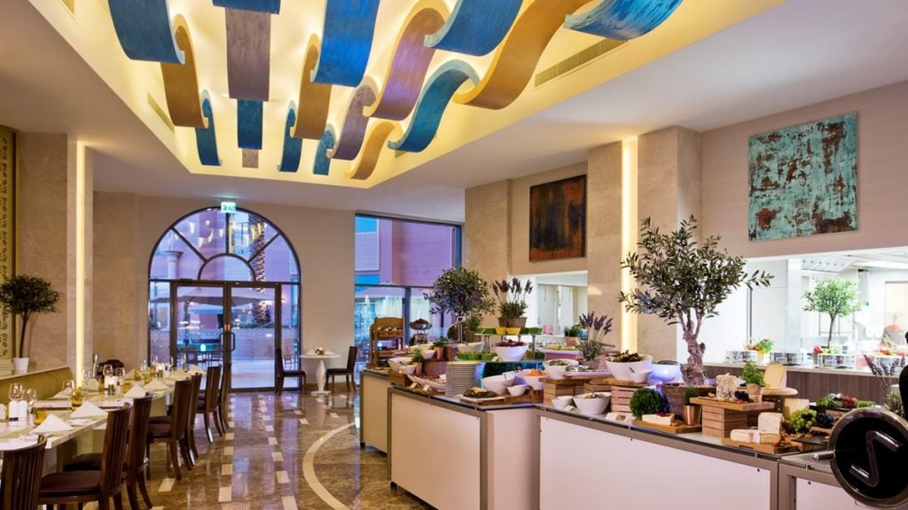 Marsa Malaz Kempinski The Peral Doha Qatar Sawa Breakfast Room
