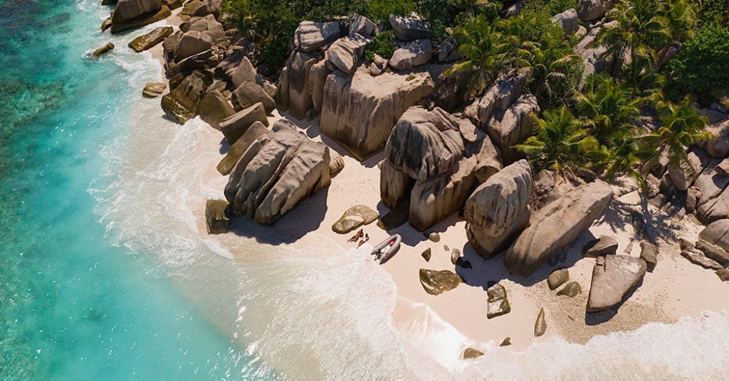 Raffles Seychelles, Praslin Island Hopping Aerial
