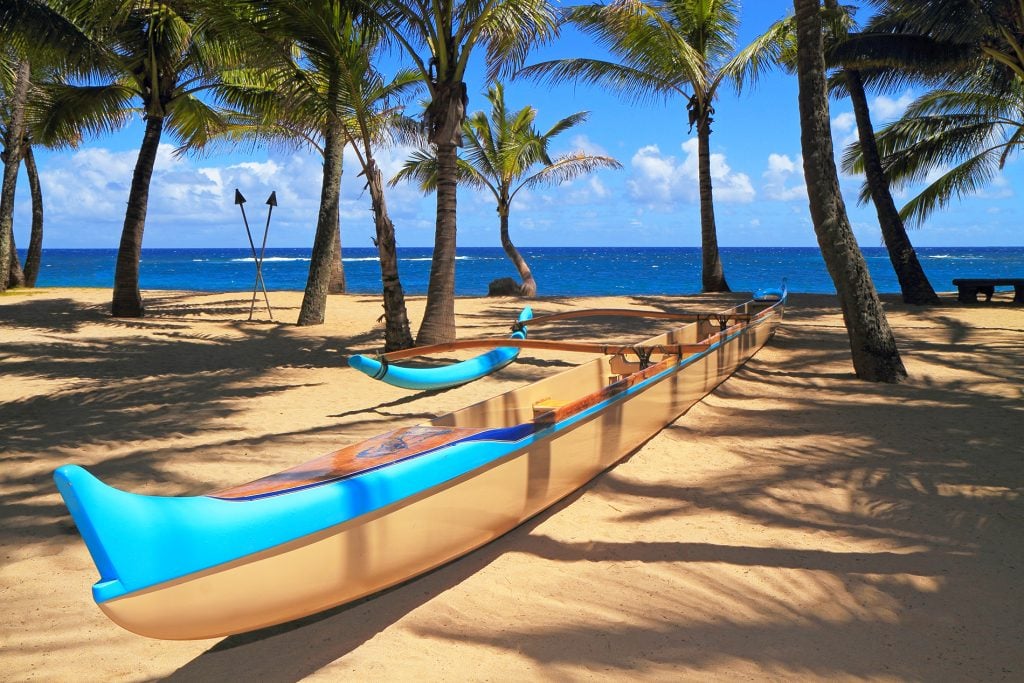 Maui Beach Canoe
