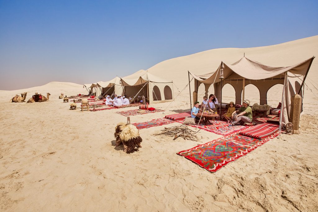 Qatar Inland Sea Family Tents
