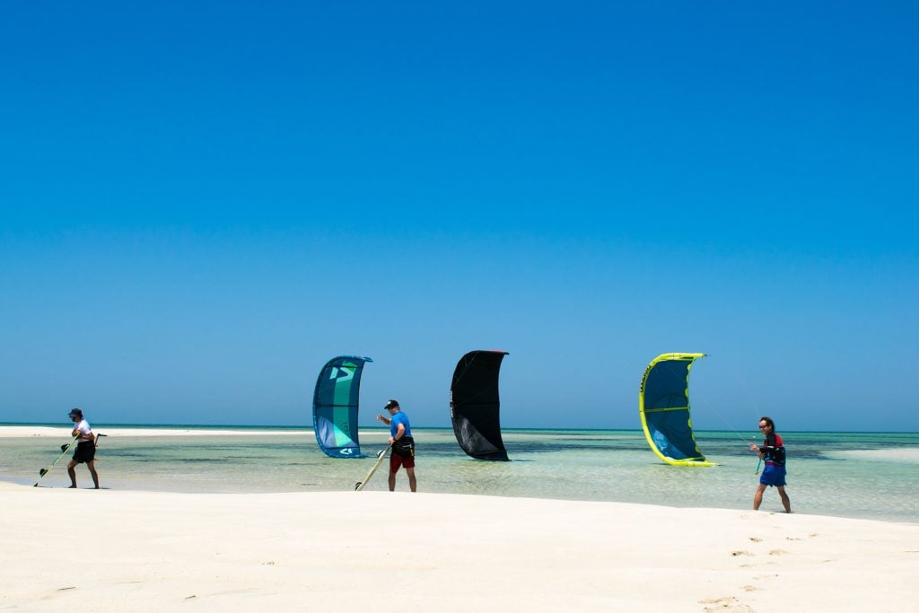 Qatar Kite Surfing