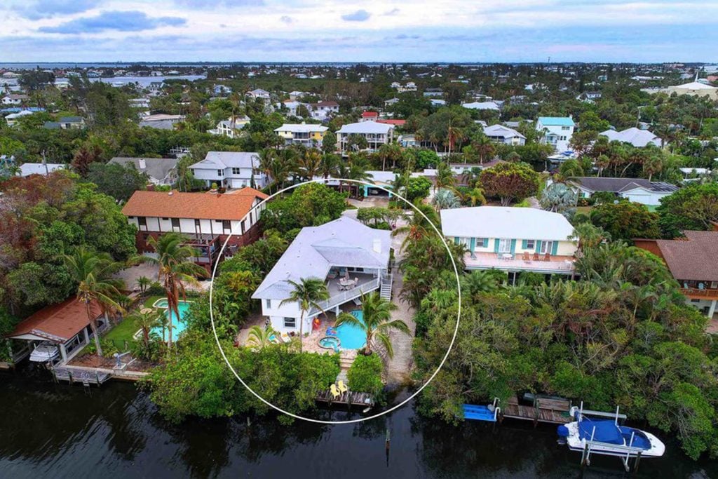 Anna Maria Island 3 Bedroom Surrounded by Sea Breezes Aerial