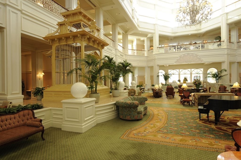 Disney's Grand Floridan Resort & Spa Lobby