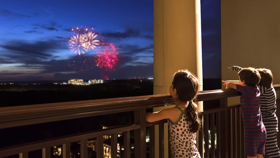 Four Seasons Resort Orlando at Walt Disney World Resort Fireworks