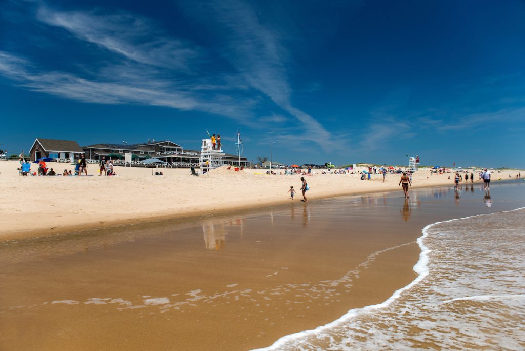 Main Beach in East Hampton on Long Island. Consistently ranks in the top 10 beaches of America , Long Island Region