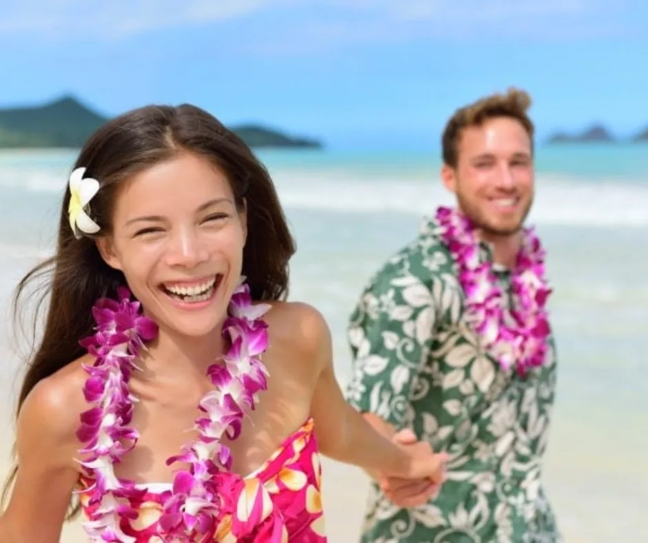 Couple on Hawaii Beach