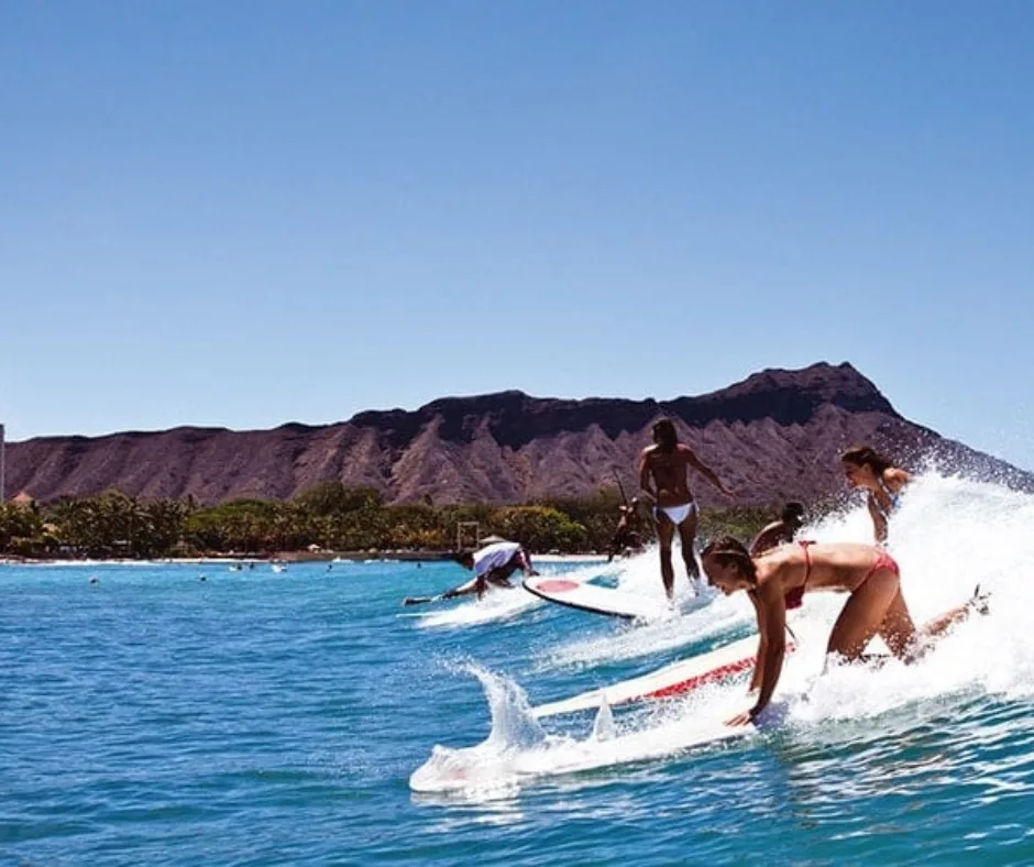 Hawaii Surfing