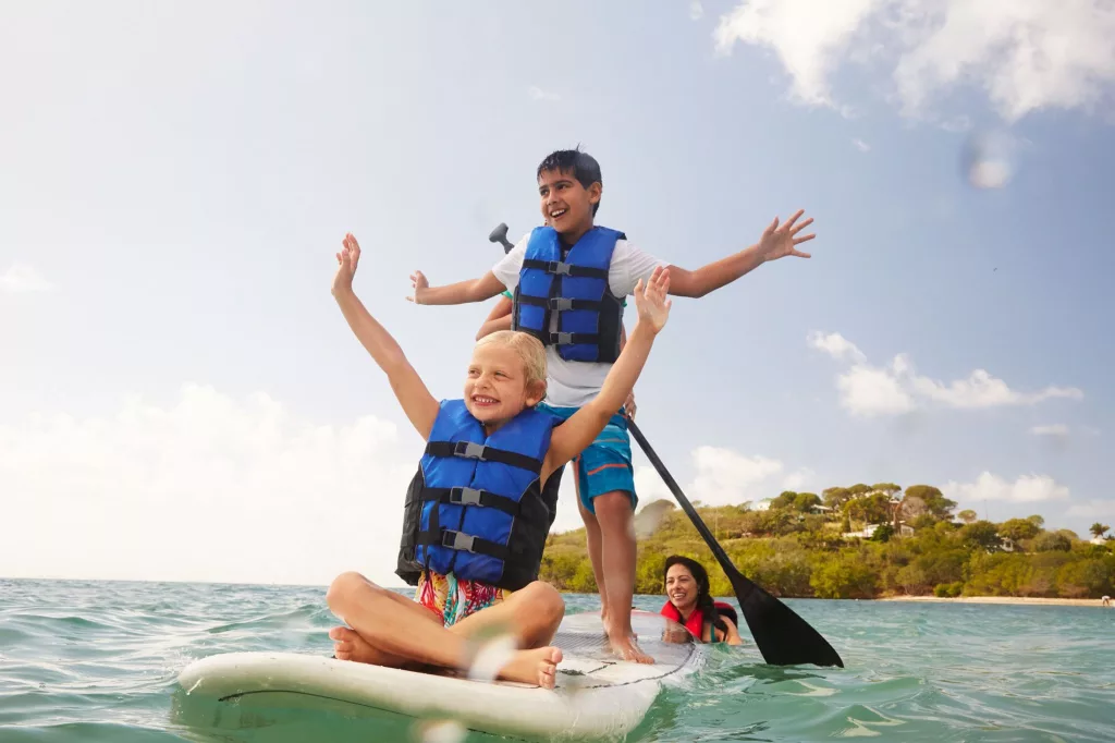 Carnival Vista Paddle Boarding
