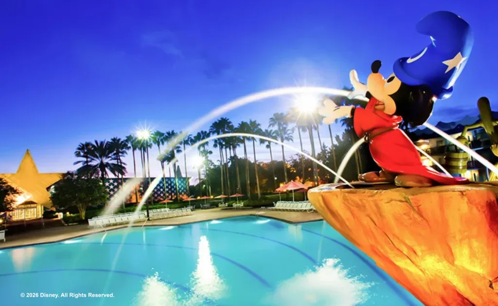 Disney's All Star Movies Resort - Pool Mickey