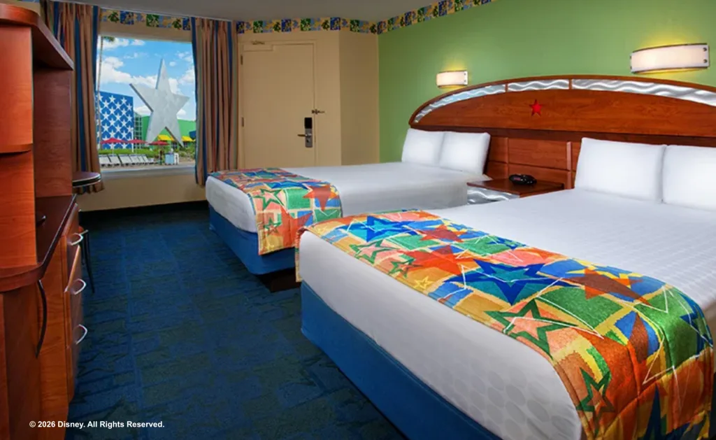 Disney's All Star Sports Resort - Bedroom