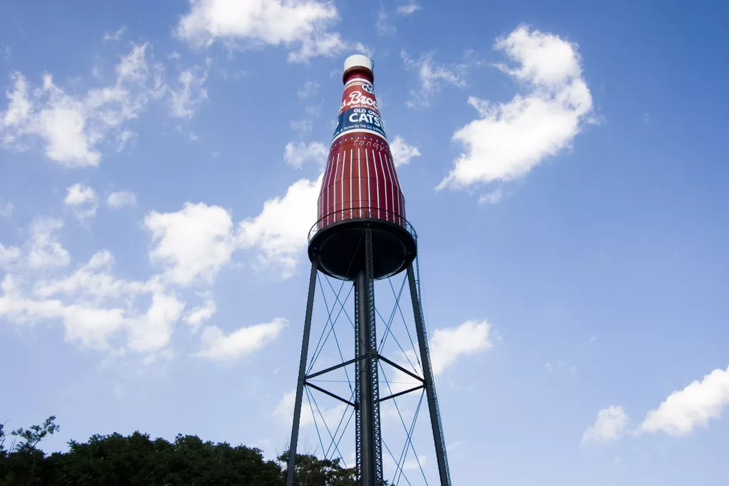 Illinois Brooks Catsup Bottle Water Tower