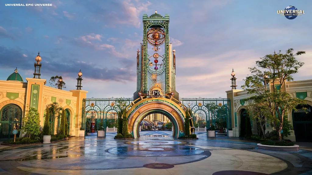 Universal Epic Universe entrance