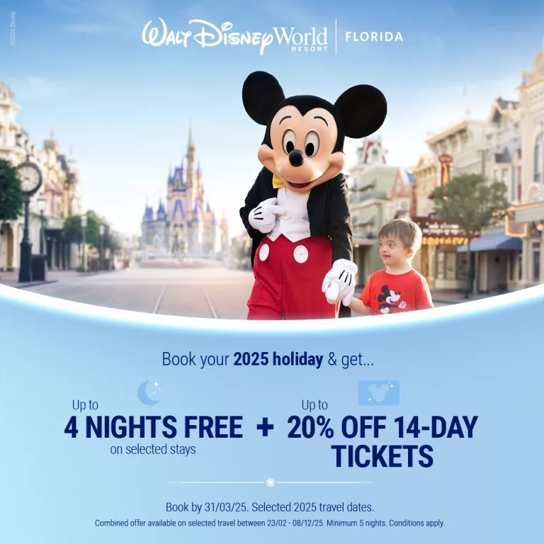 Walt Disney World Resort in Florida Late Booker Offer