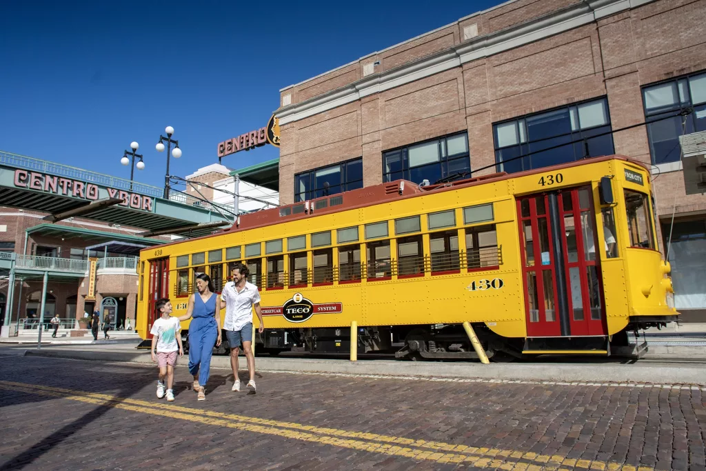 Tampa Bay Ybor City Family Streetcar