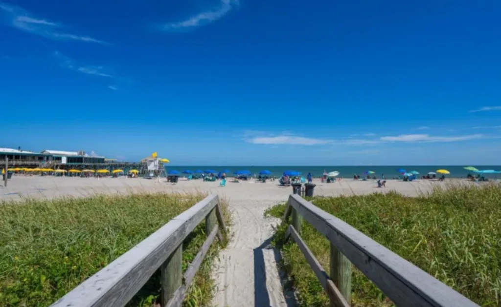 Cocoa Beach Florida Walkway