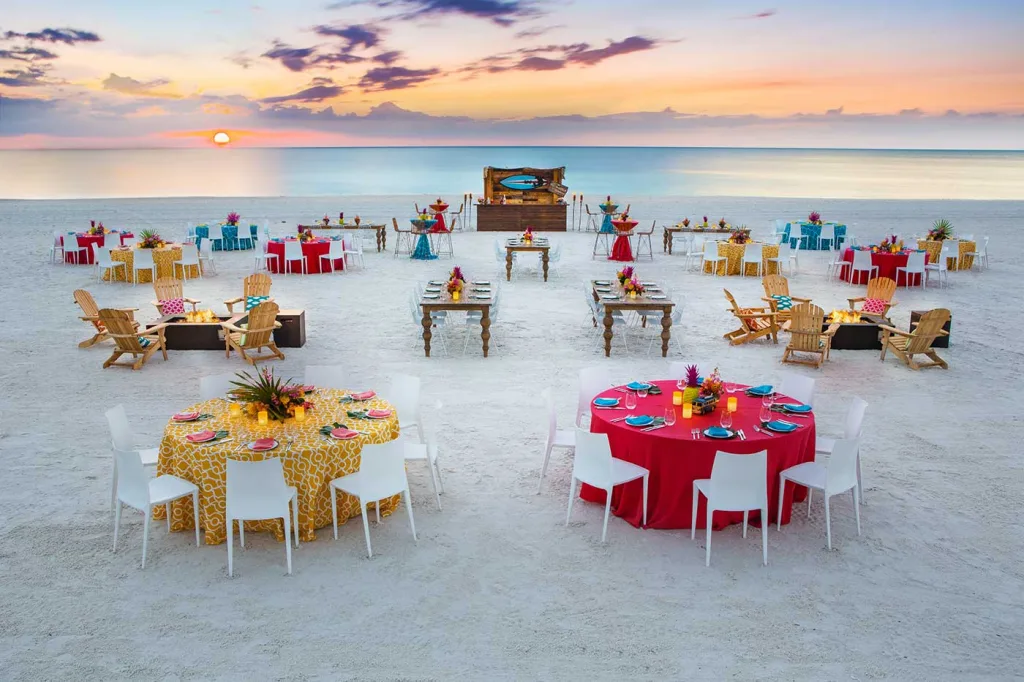 Hilton Marco Island Beach Tables