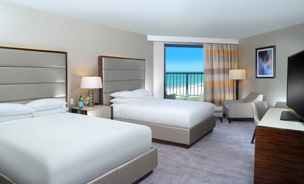 Hilton Marco Island Double Bedroom