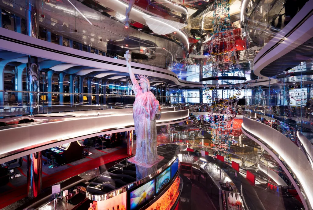 MSC Seashore Atrium Statue