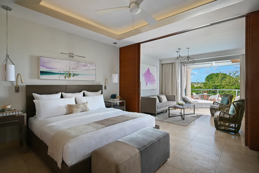 Sandals Barbados Royal Room Bedroom