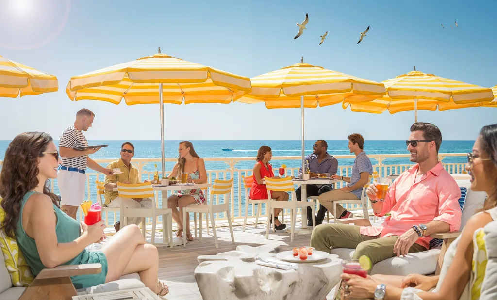 Visit Florida Waterfront Dining Ea Palm Beach Resort